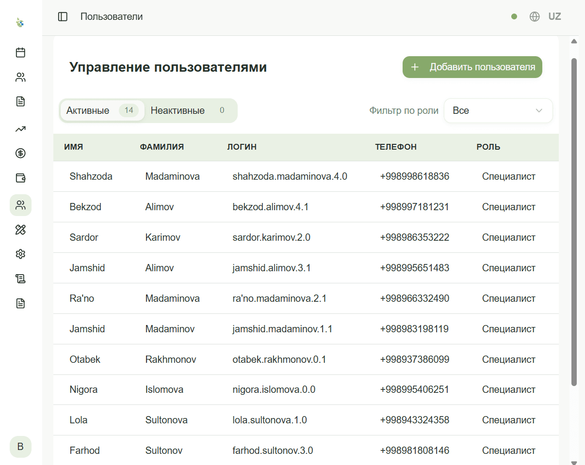 Командная работа